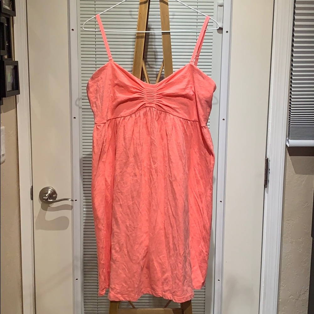 Neon Pink Cover Up Dress